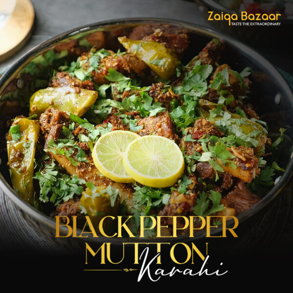 Black Pepper Full Mutton Karahi