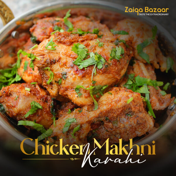 Chicken Makhni Karahi Half